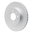 RRE-59016 Front, Driver or Passenger Side Brake Disc, Plain Surface, 4 Lugs, 262 mm