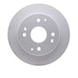 RRE-59025 Rear, Driver or Passenger Side Brake Disc, Plain Surface