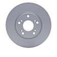 RRE-59034 Front, Driver or Passenger Side Brake Disc, Plain Surface, 282 mm