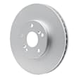 RRE-59043 Front Brake Disc, Plain Surface
