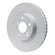RRE-59056 Front, Driver or Passenger Side Brake Disc, Plain Surface