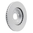 RRE-59056 Front, Driver or Passenger Side Brake Disc, Plain Surface