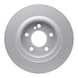 RRE-63107 Rear, Driver or Passenger Side Brake Disc, Plain Surface