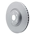 RRE-63180 Front, Driver or Passenger Side Brake Disc, Plain Surface