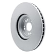 RRE-63180 Front, Driver or Passenger Side Brake Disc, Plain Surface