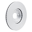 RRE-67052 Front, Driver or Passenger Side Brake Disc, Plain Surface