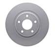 RRE-67058 Front, Driver or Passenger Side Brake Disc, Plain Surface, 2.5L, 4Cyl
