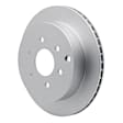 RRE-67094 Rear, Driver or Passenger Side Brake Disc, Plain Surface