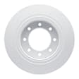 RRE-67102 Front, Driver or Passenger Side Brake Disc, Plain Surface