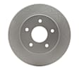 RRE-67113 Rear, Driver or Passenger Side Brake Disc, Plain Surface