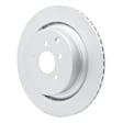 RRE-68015 Rear, Driver or Passenger Side Brake Disc, Plain Surface
