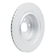 RRE-68015 Rear, Driver or Passenger Side Brake Disc, Plain Surface