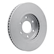 RRE-68016 Front, Driver or Passenger Side Brake Disc, Plain Surface, 5.6L, 8Cyl