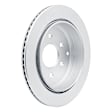 RRE-68017 Rear, Driver or Passenger Side Brake Disc, Plain Surface, 5.6L, 8Cyl