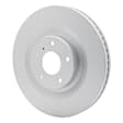 RRE-68018 Front, Driver or Passenger Side Brake Disc, Plain Surface, 2.0L, 4Cyl