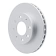 RRE-72022 Front, Driver or Passenger Side Brake Disc, Plain Surface