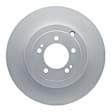 RRE-72042 Rear, Driver or Passenger Side Brake Disc, Plain Surface, 2.0L, 4Cyl