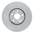 RRE-75012D Front, Driver Side Brake Disc, Plain Surface