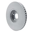 RRE-75012D Front, Driver Side Brake Disc, Plain Surface