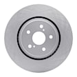 2024 Toyota RAV4 Prime - Front, Driver or Passenger Side Brake Disc, Plain Surface, 2.5L 4Cyl