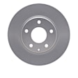RRE-80053 Front, Driver or Passenger Side Brake Disc, Plain Surface