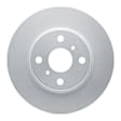 RRE-91001 Front, Driver or Passenger Side Brake Disc, Plain Surface, 1.3L, 4Cyl