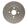 RRE-91002 Front, Driver or Passenger Side Brake Disc, Plain Surface, 1.5L, 4Cyl