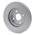 RRE-91002 Front, Driver or Passenger Side Brake Disc, Plain Surface, 1.5L, 4Cyl