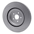 RSE-75038D Front, Driver Side Brake Disc, Slotted, 5.0L, 8Cyl