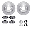 WFWH1-32011 Rear Brake Disc and Pad Kit, 305 mm