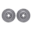 WGPN1-13003 Front Brake Disc, Cross-drilled and Slotted, 333 mm, 2.4L, 4Cyl, eLINE Black Series