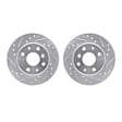 WGPN1-19001 Front Brake Disc, Cross-drilled and Slotted, 267 mm, 1.3L, 4Cyl, eLINE Black Series