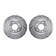 WGPN1-31127 Rear Brake Disc, Cross-drilled and Slotted, 325 mm, 3.0L, 6Cyl, eLINE Black Series