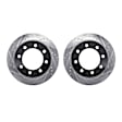 WGPN1-40095 Rear Brake Disc, Cross-drilled and Slotted, 356 mm, eLINE Black Series