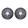 WGPN1-46001 Front Brake Disc, Cross-drilled and Slotted, 330 mm, eLINE Black Series