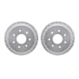 WGPN1-54214 Rear Brake Disc, Cross-drilled and Slotted, 356 mm, eLINE Black Series