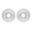 WGPN1-59004 Front Brake Disc, Cross-drilled and Slotted, 292 mm, eLINE Black Series