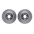 WGPN1-76010 Front Brake Disc, Cross-drilled and Slotted, 310 mm, eLINE Black Series