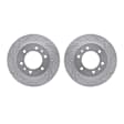 WGPN1-93000 Front Brake Disc, Cross-drilled and Slotted, 330 mm, eLINE Black Series