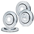 WGPN2-54155 Front and Rear Brake Disc, Cross-drilled and Slotted, 356 mm, eLINE Black Series