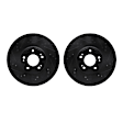 WHPN1-03020 Front Brake Disc, Cross-drilled and Slotted, 330 mm, eLINE Black Series