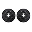 WHPN1-54030 Front Brake Disc, Cross-drilled and Slotted, 356 mm, eLINE Black Series