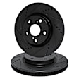 WHPN1-59004 Front Brake Disc, Cross-Drilled, 292 mm