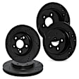 WHPN2-03070 Front and Rear Brake Disc, Cross-Drilled, 305 mm, AWD