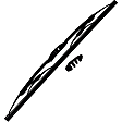 2004 Honda Civic - Front, Passenger Side Wiper Blade, Hatchback, Framed, 16 in., Professional Series