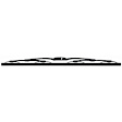 2013 Tesla Model S - Front, Driver Side Wiper Blade, Framed, 28 in., Professional Series