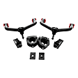 66-1026 Leveling Kit - Black, Steel, Direct Fit, Kit