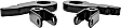 66-3000 Leveling Kit - Black, Direct Fit, Kit