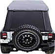139835 TrailView Series Soft Top - Frameless Design Black