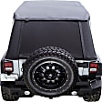 139935 TrailView Series Soft Top - Frameless Design Black